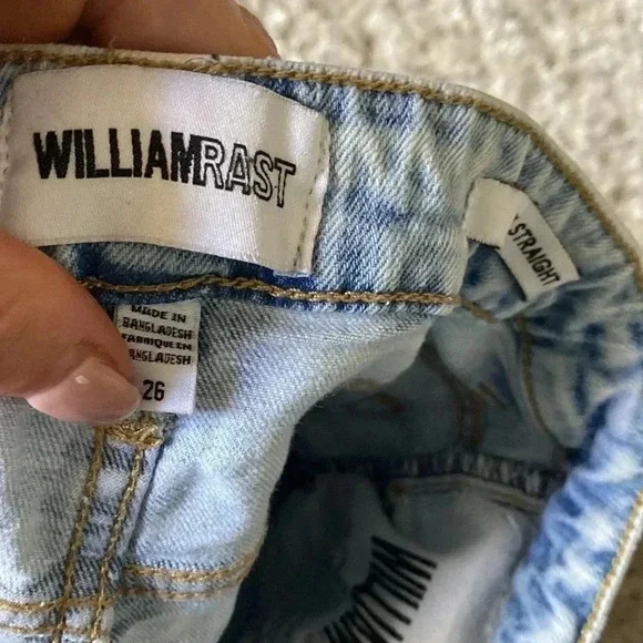 WILLIAM RAST Slim straight light denim jeans - Picture 3 of 7